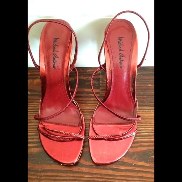 NEW LISTING!! MICHAEL ANTONIO STRAP HEELS - Picture 3 of 15